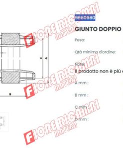 Alternative view of 9960660 - GIUNTO DOPPIO  27x70 croc
